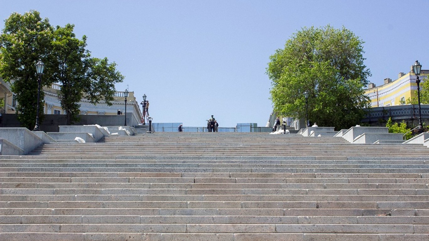 Запорожець на Потьомкінських сходах — історичні фото