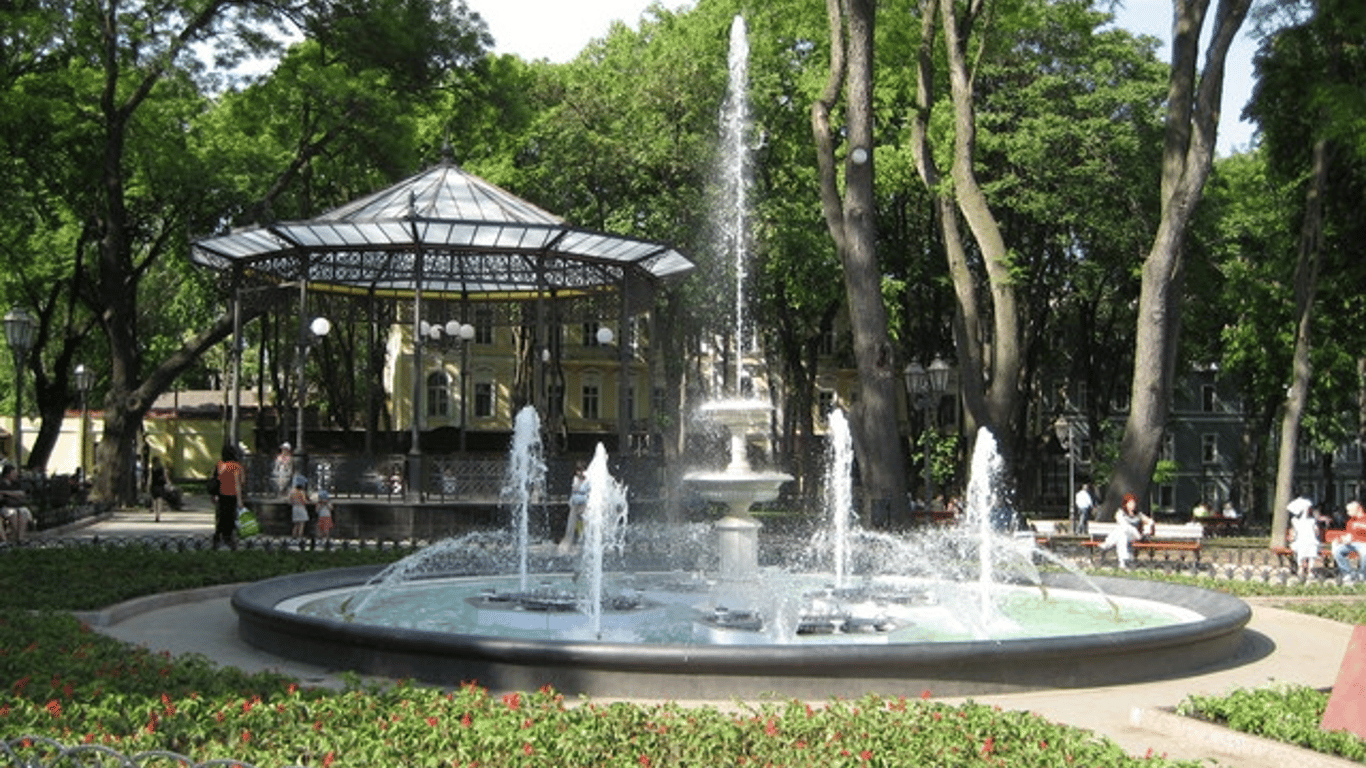 Міський сад Одеси — як виглядав, історичні фото