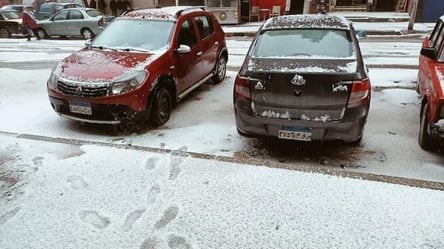 В Египте неожиданно выпал снег: фото и видео заметенных улиц - 285x160