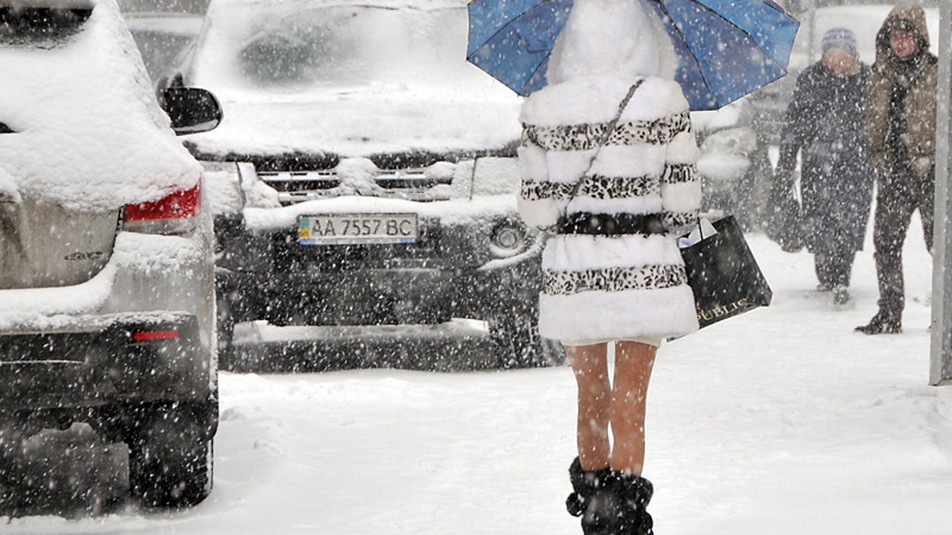 Погода - під Києвом намело багато снігу, чи буде в столиці негода -фото