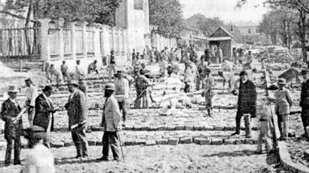 Будівництво Олександрівського проспекту в 1870-х роках: в мережі з'явилося рідкісне фото - 285x160