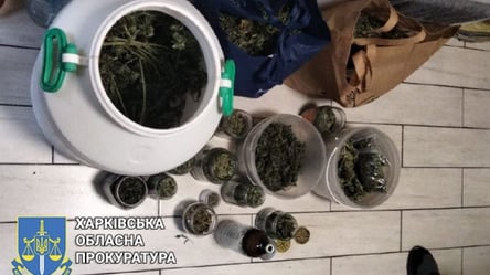 3 кг каннабиса изъяли у дилера, который прятал наркотики в квартире своей семьи в Харькове - 285x160