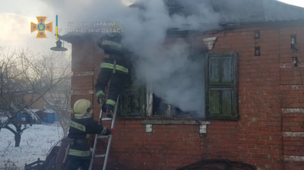 В Харьковской область произошел пожар в частном доме из-за проблем с проводкой - 285x160
