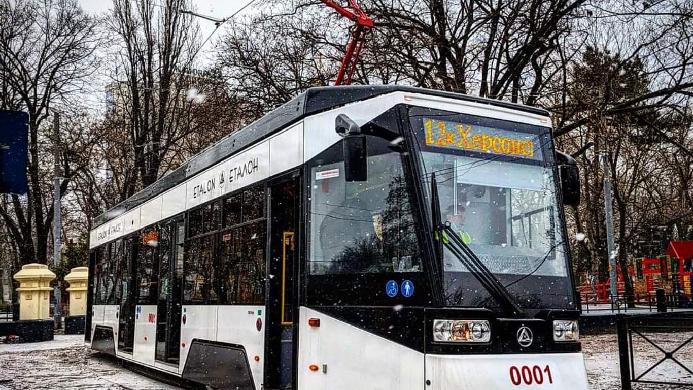 В Одессе появился новый трамвай-что известно