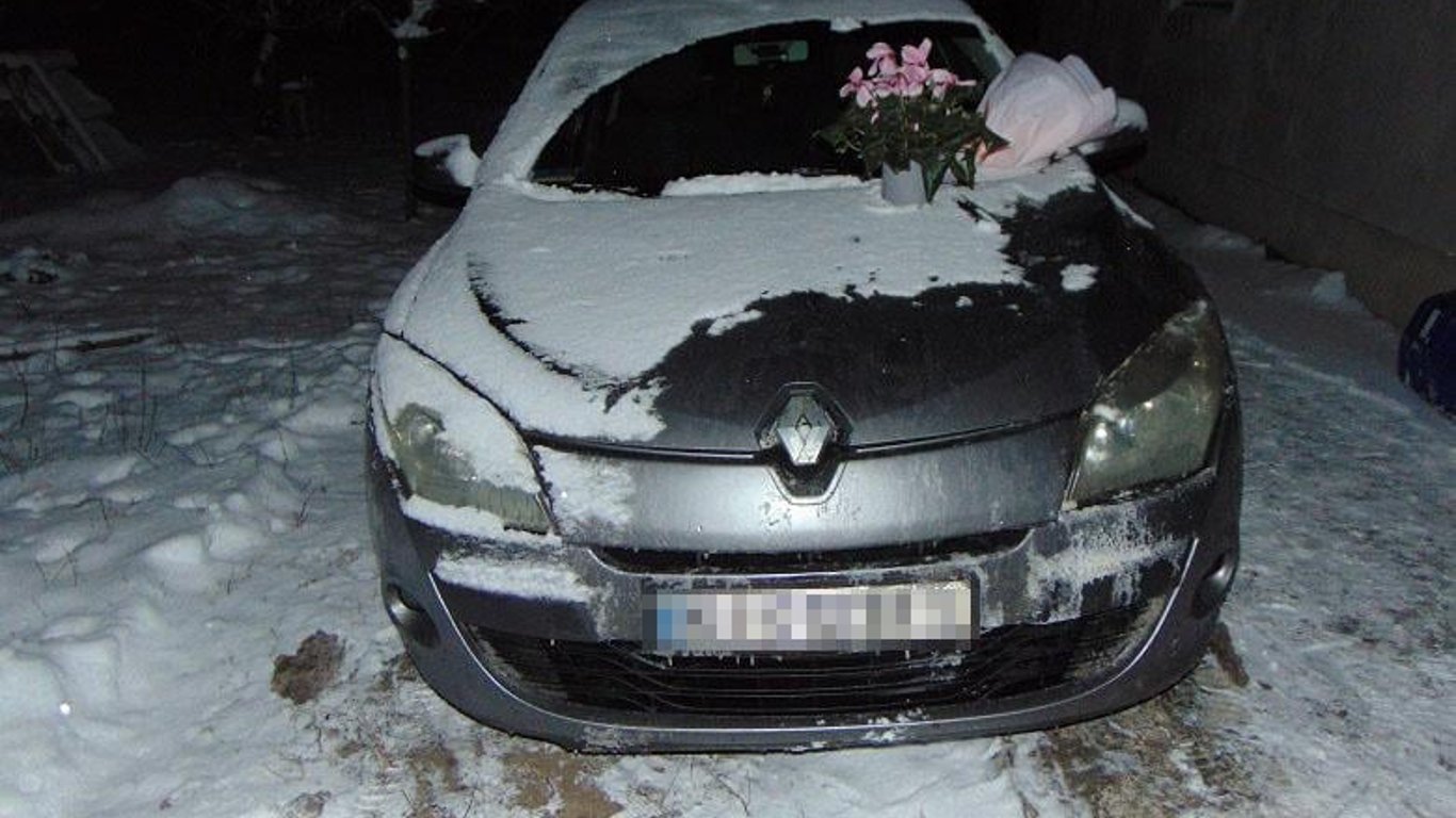 Бывший муж хотел сжечь авто друга жены, но мороз помешал - Новости Киева