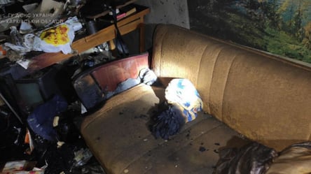 Курил в постели: В Харькове 84-летний пенсионер погиб во время пожара - 285x160