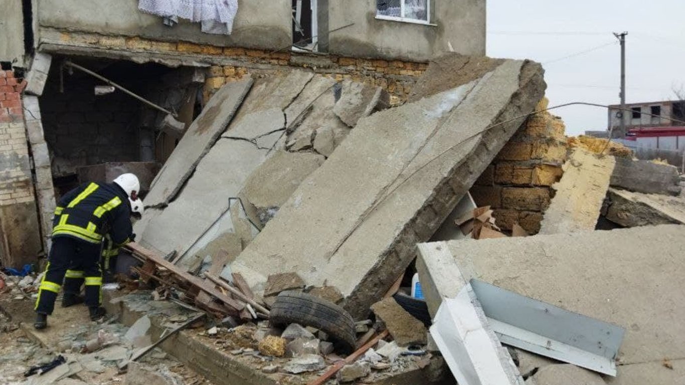 В Одесской области взорвался дом-погиб владелец домовладения