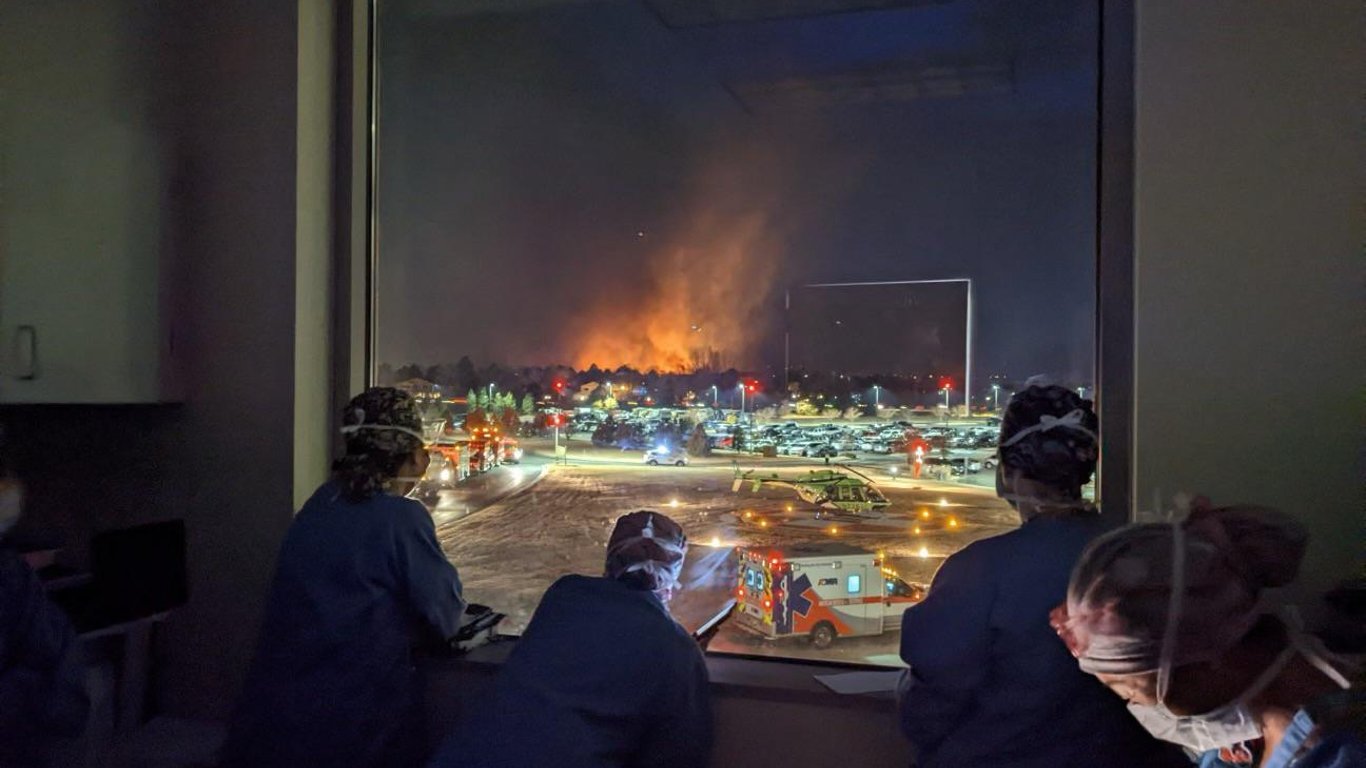 Адские пожары охватили штат Колорадо в США