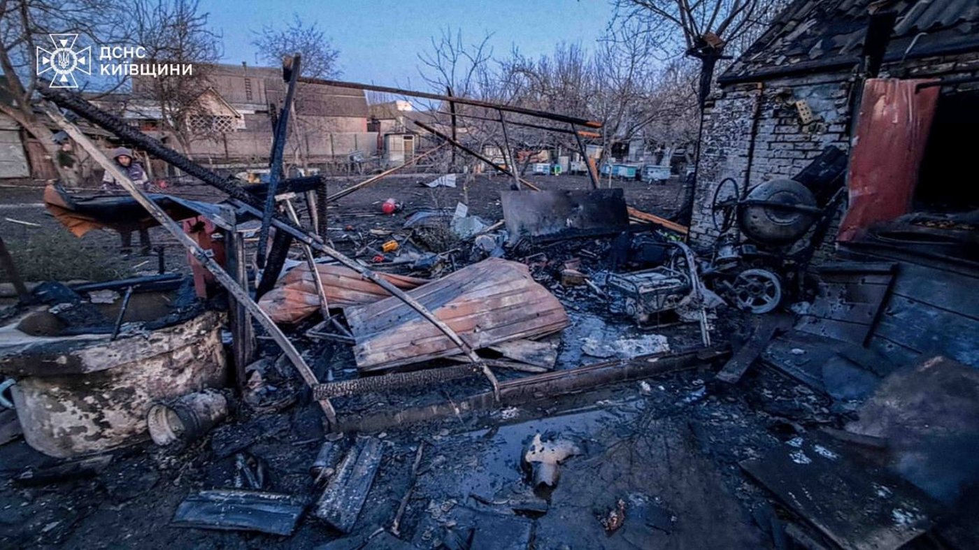 Обстріл Київщини 15 квітня