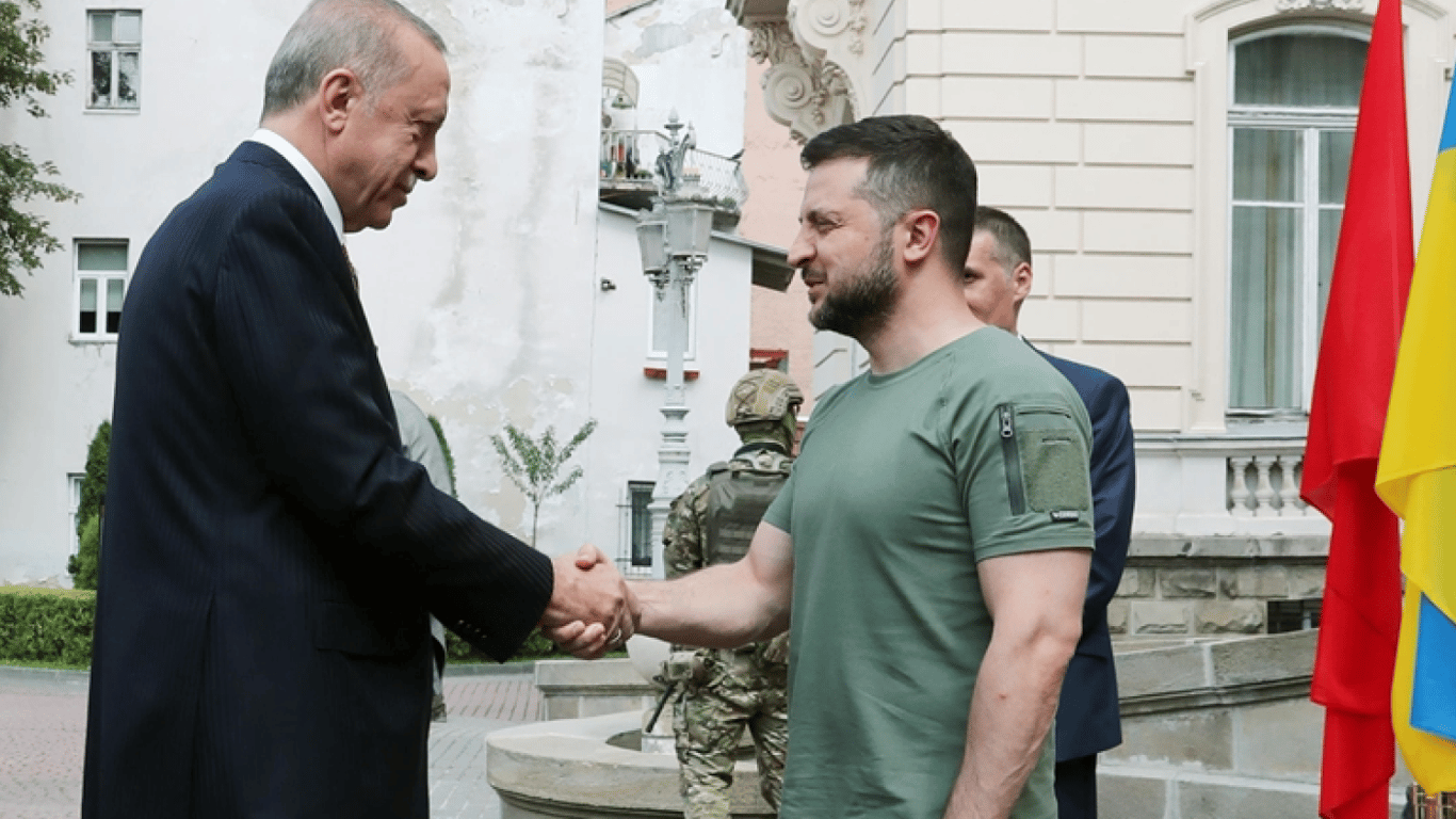 Зеленський привітав Ердогана з перемогою на президентських виборах
