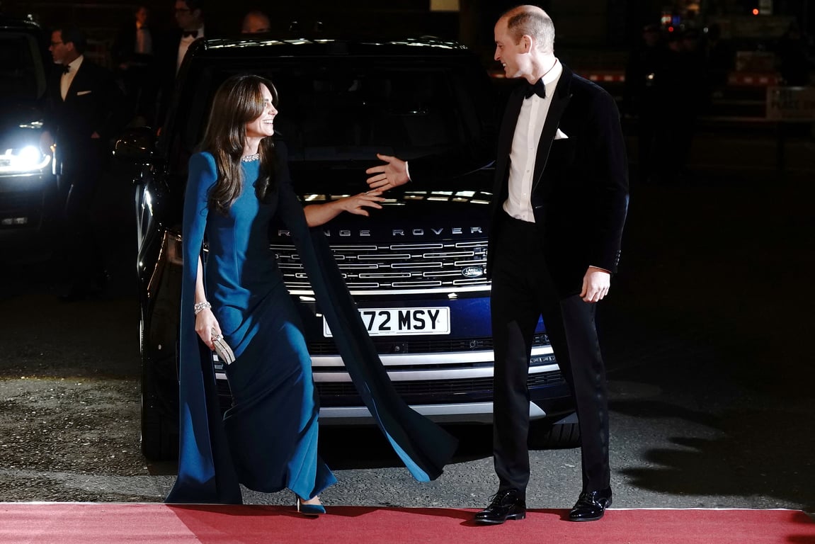 Принцеса Уельська Кейт Міддлтон з принцом Вільямом. Фото: Reuters
