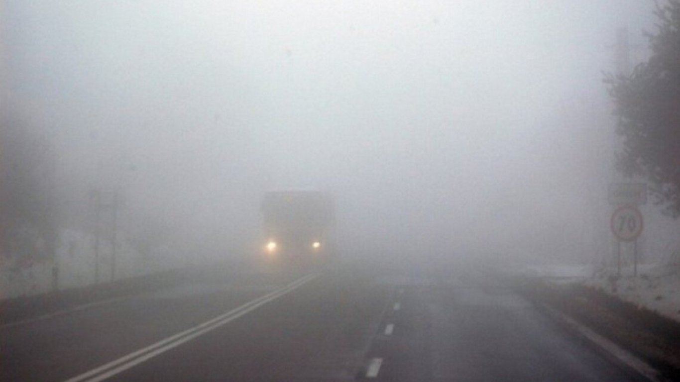 В Одесской области сильный туман и гололедица 10 января
