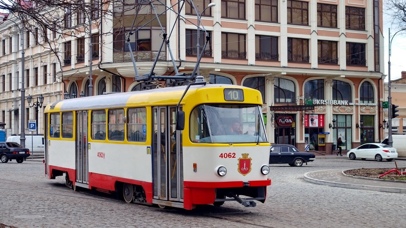 В Одессе произошло ДТП с участием трамвая