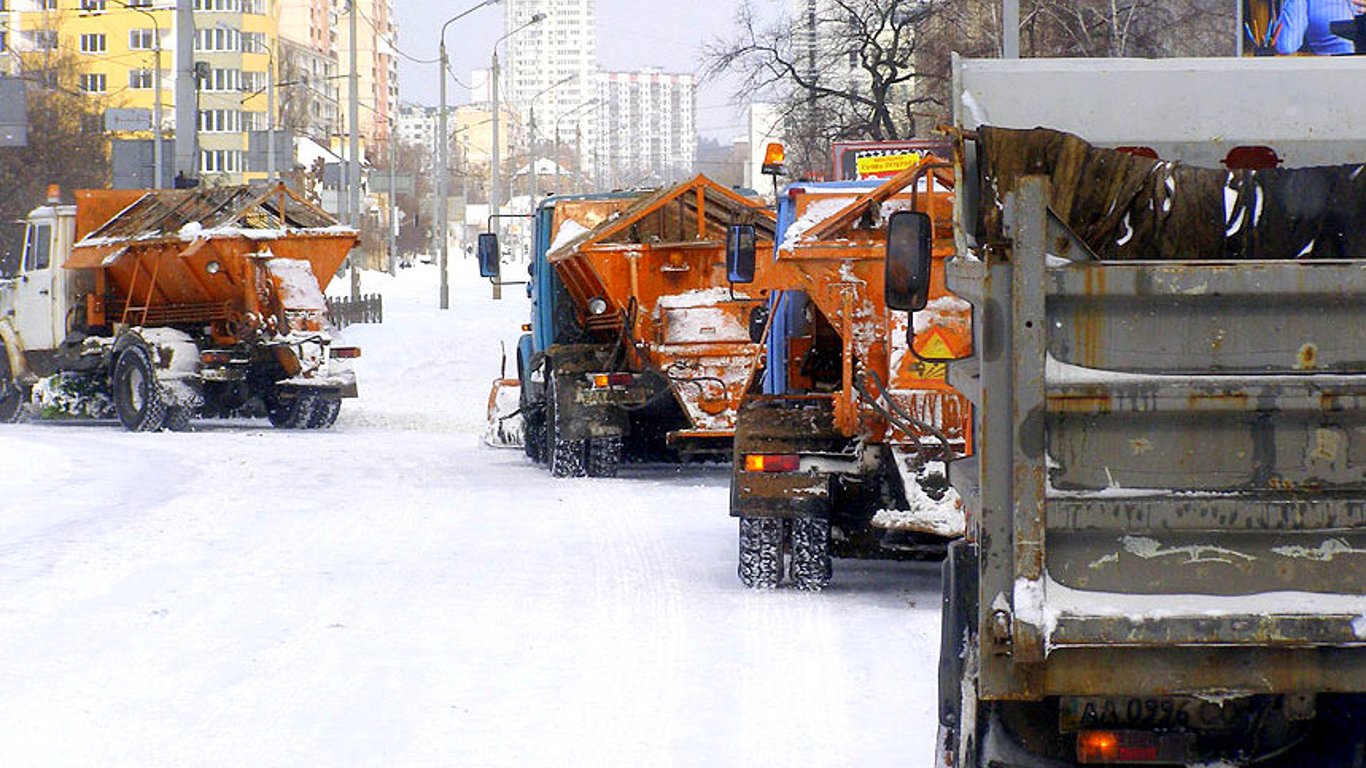 У Києві водіям покажуть чисті від снігу дороги - карта