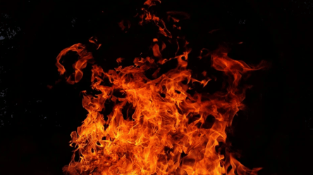 На территории Благовещенского собора в Харькове произошел пожар. Видео - 285x160