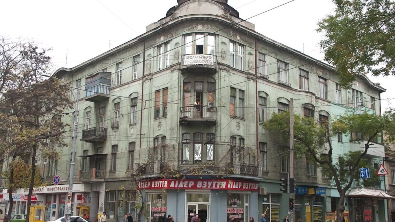 Історичне фото вулиці Преображенської в Одесі