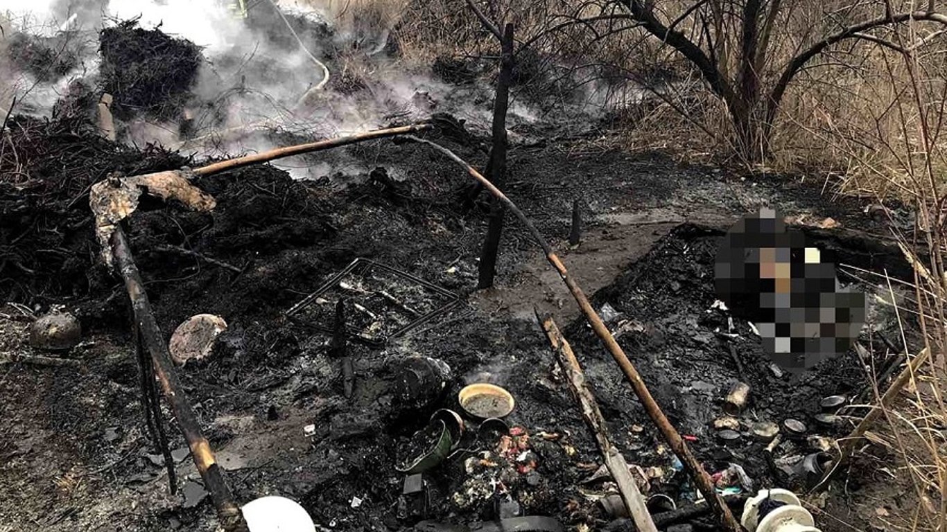 Под Одессой горела самодельная палатка - нашли обгоревшее тело