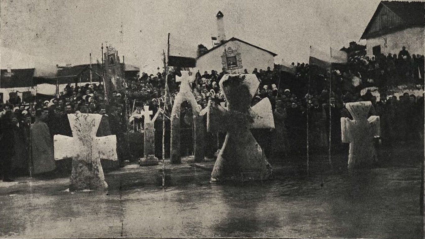 Крещение во Львове - как отмечали праздник сто лет назад - старые фото