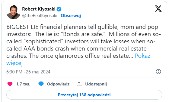 Всесвітньо відомий інвестор закликає купувати біткоїни 