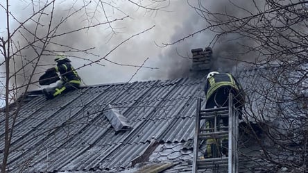 У Києві загорівся будинок: обпалену жінку врятували з вогню. Фото - 285x160