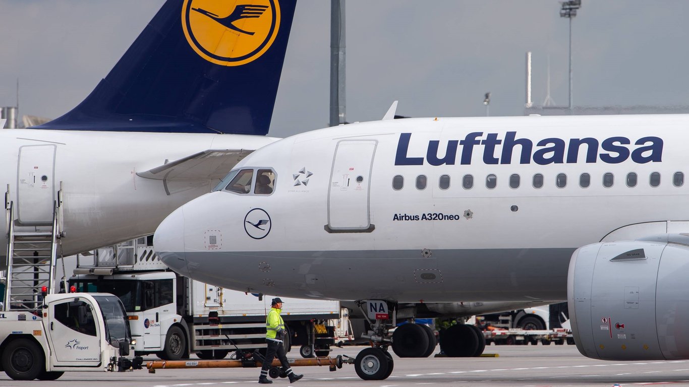 Lufthansa ввела ограничения для своих рейсов в связи с опасностью пребывания в Украине