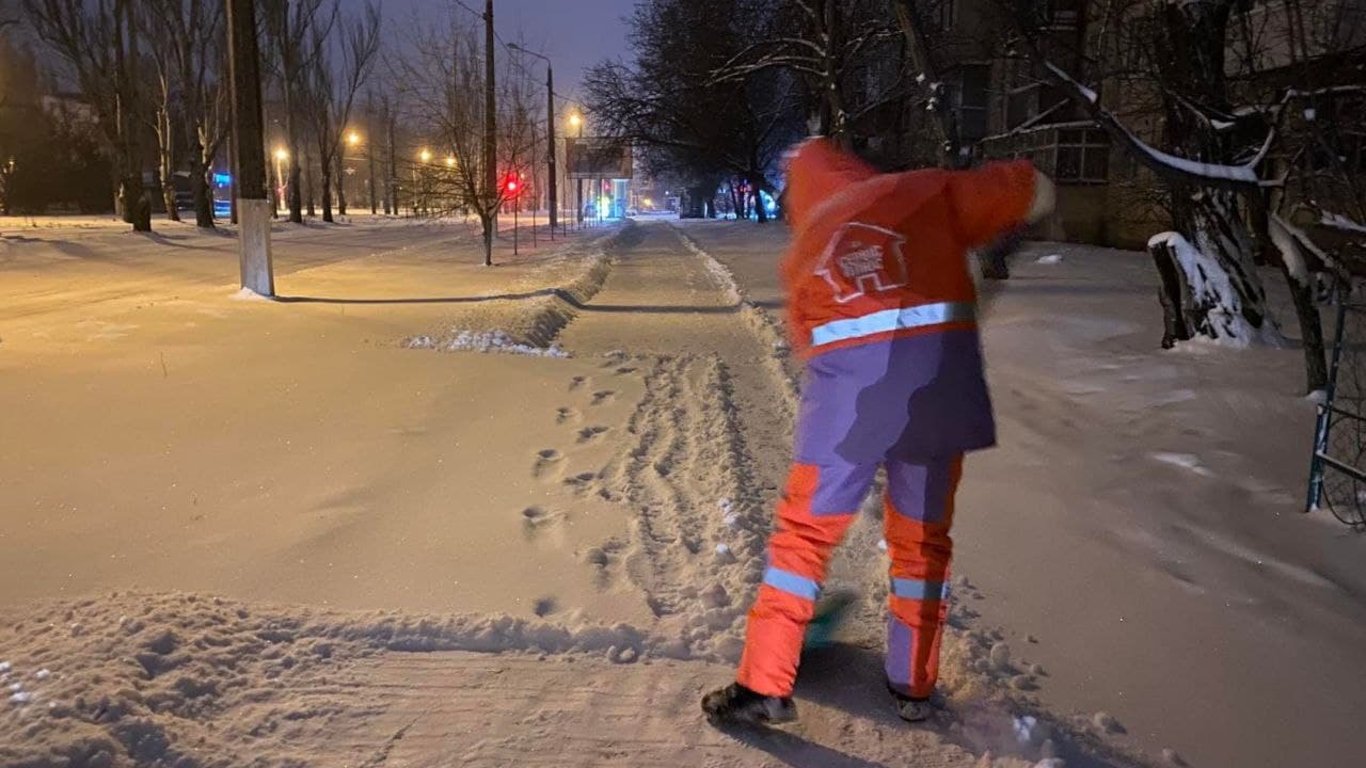 Как в Одессе справились с непогодой 24 и 25 января