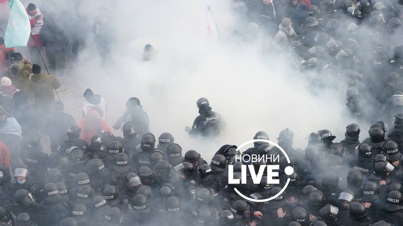 Мітинг ФОП у Києві-поліція спростовує інформацію про загибель учасника акції