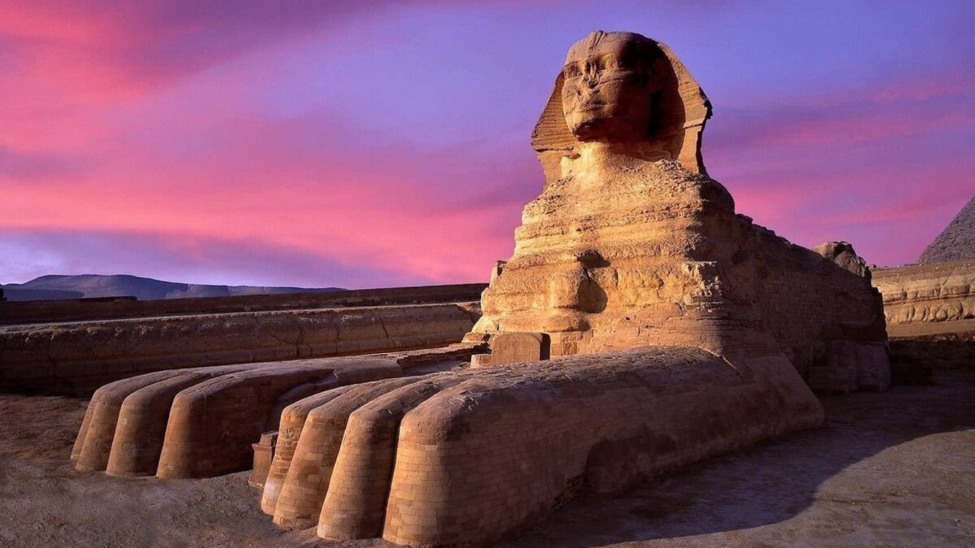 Єгипетський Сфінкс 100 років тому - як виглядав, фото