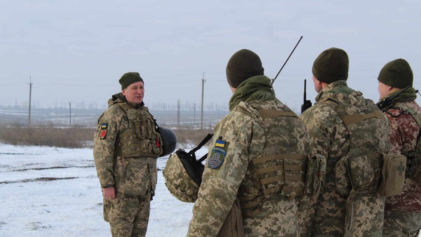 В Одесской области провели военные учения - фото