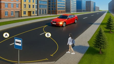 Хитрий тест ПДР — яка траєкторія руху дозволена - 285x160