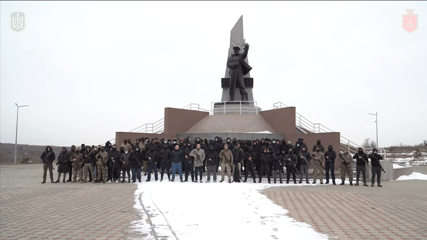 Активісти заявили, що готові боронити Одесу, якщо РФ вторгнеться в Україну