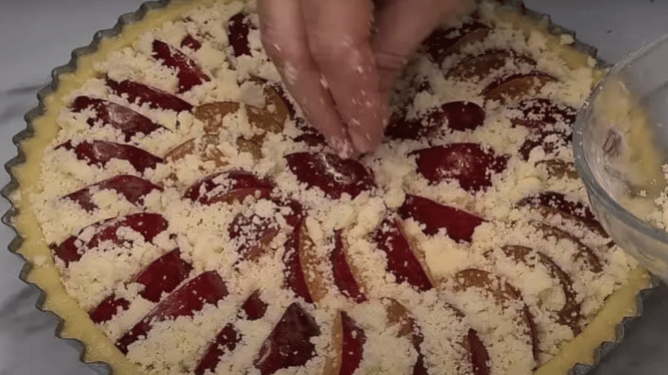 рецепт пирога зі сливами