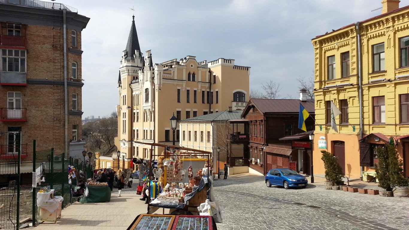 Замок Ричарда на Андреевском спуске в Киеве - уникальные ретро-фото