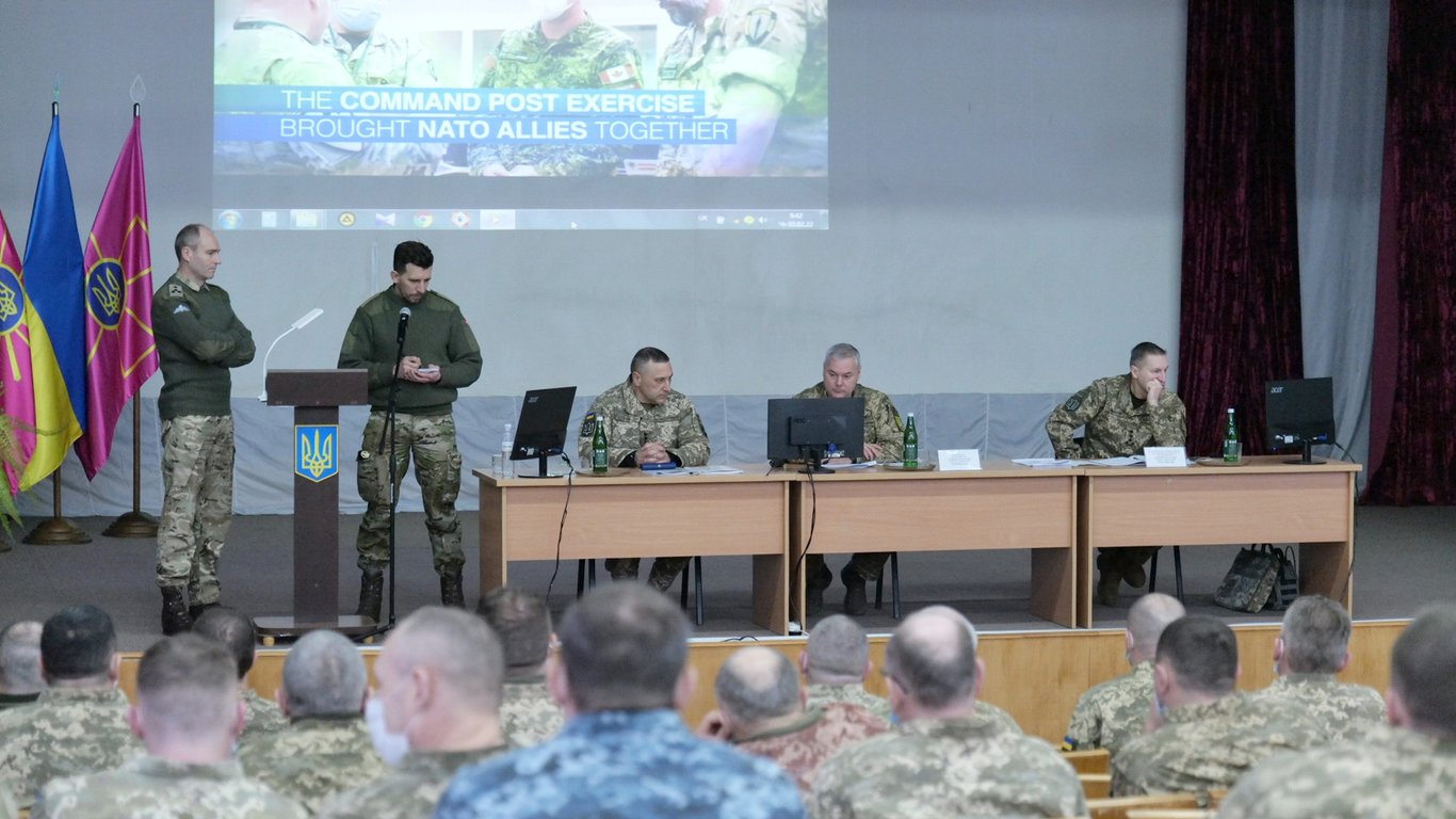 Оперативный сбор ВСУ - стартовало мероприятие с участием руководящего состава и представителей НАТО