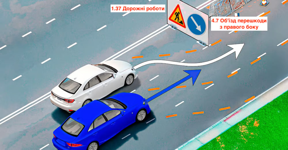 Тест ПДР: хто за ким проїде