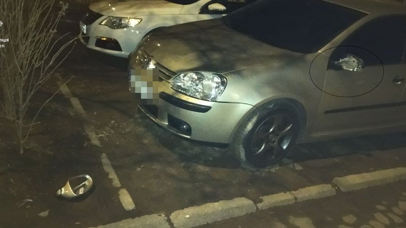 В Одессе пьяный мужчина разбил четыре автомобиля