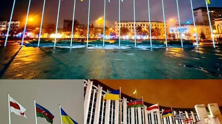 В Минске требуют извинений за замену флага в Днепре на оппозиционный - 285x160