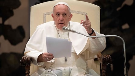 Папа Франциск помолился за мир в Украине - 285x160