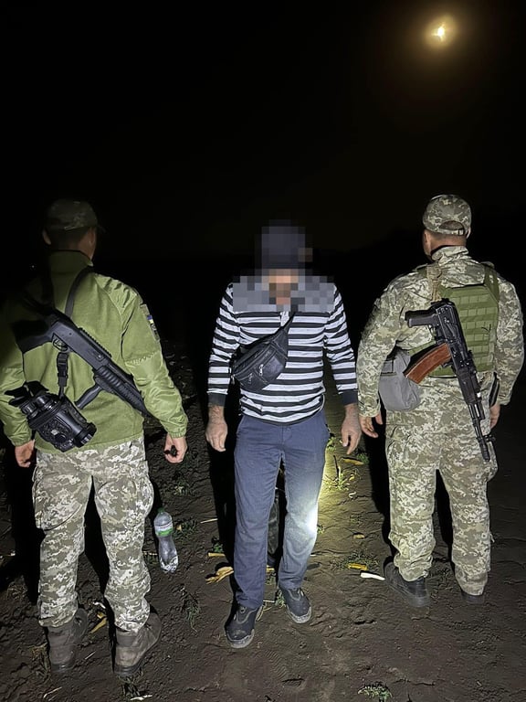 Затримання ухилянта. Фото: 