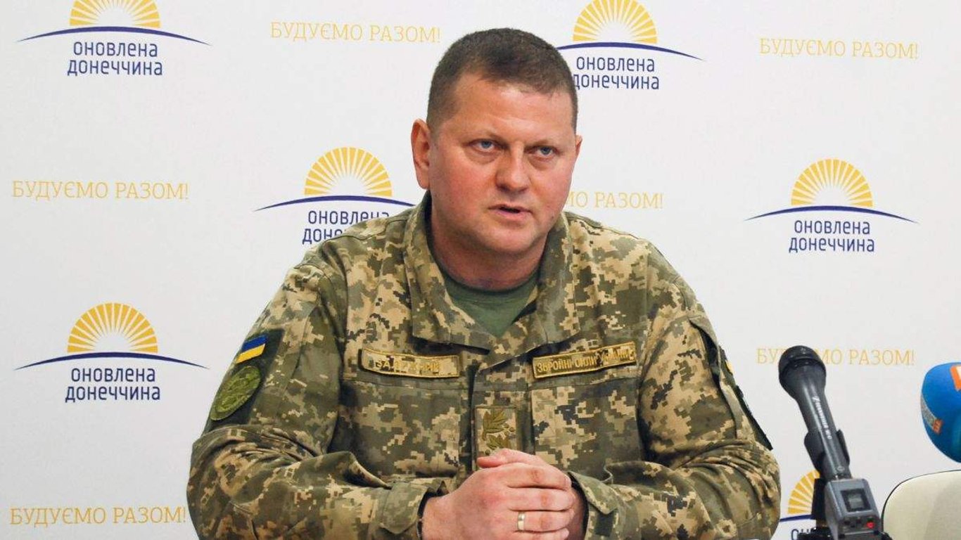 Залужний розповів, що людей з так званих ЛДНР мобілізують, щоб кинути на Київ як гарматне м'ясо