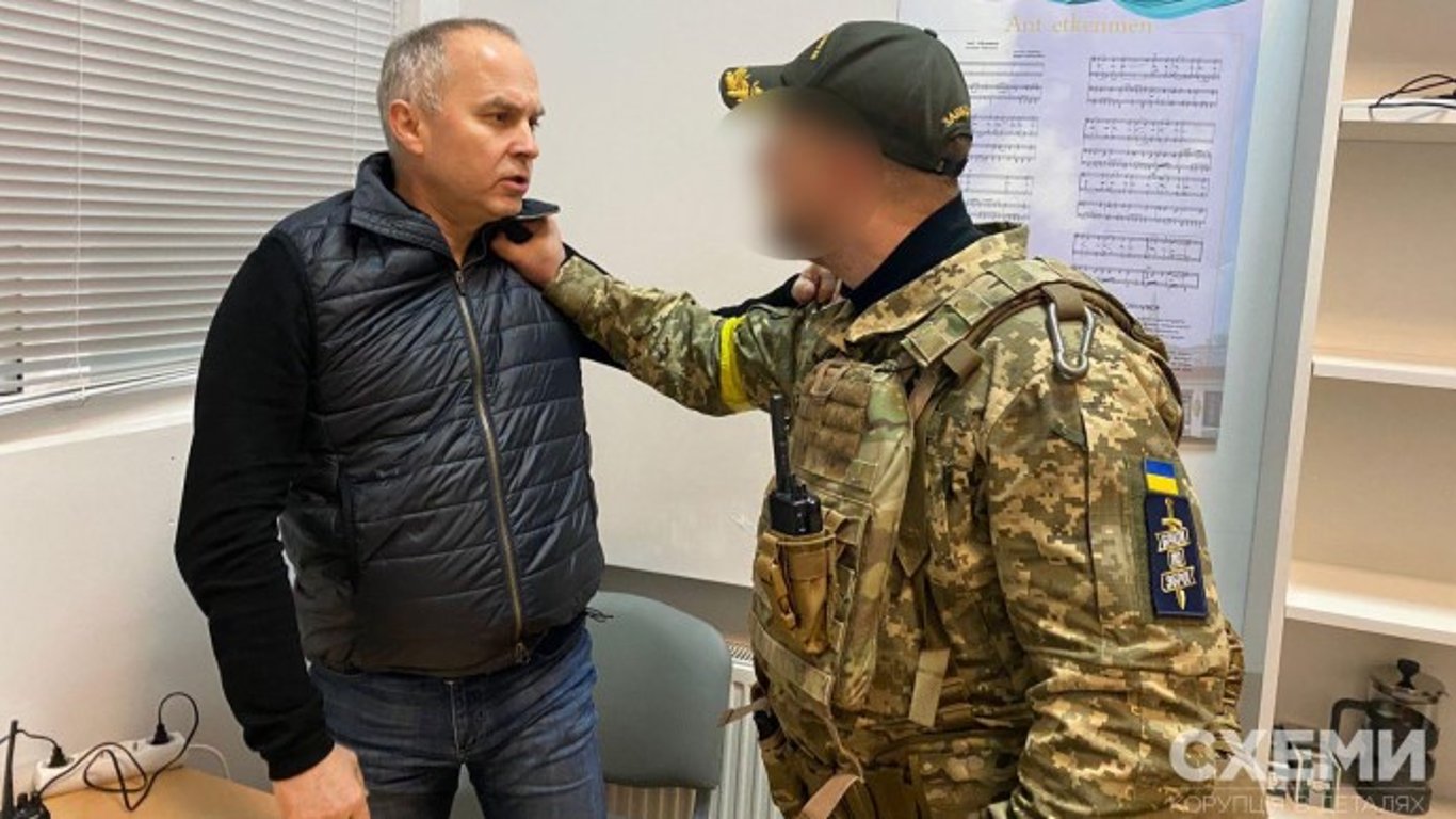 Нардепа Шуфрича задержали бойцы теробороны - фото