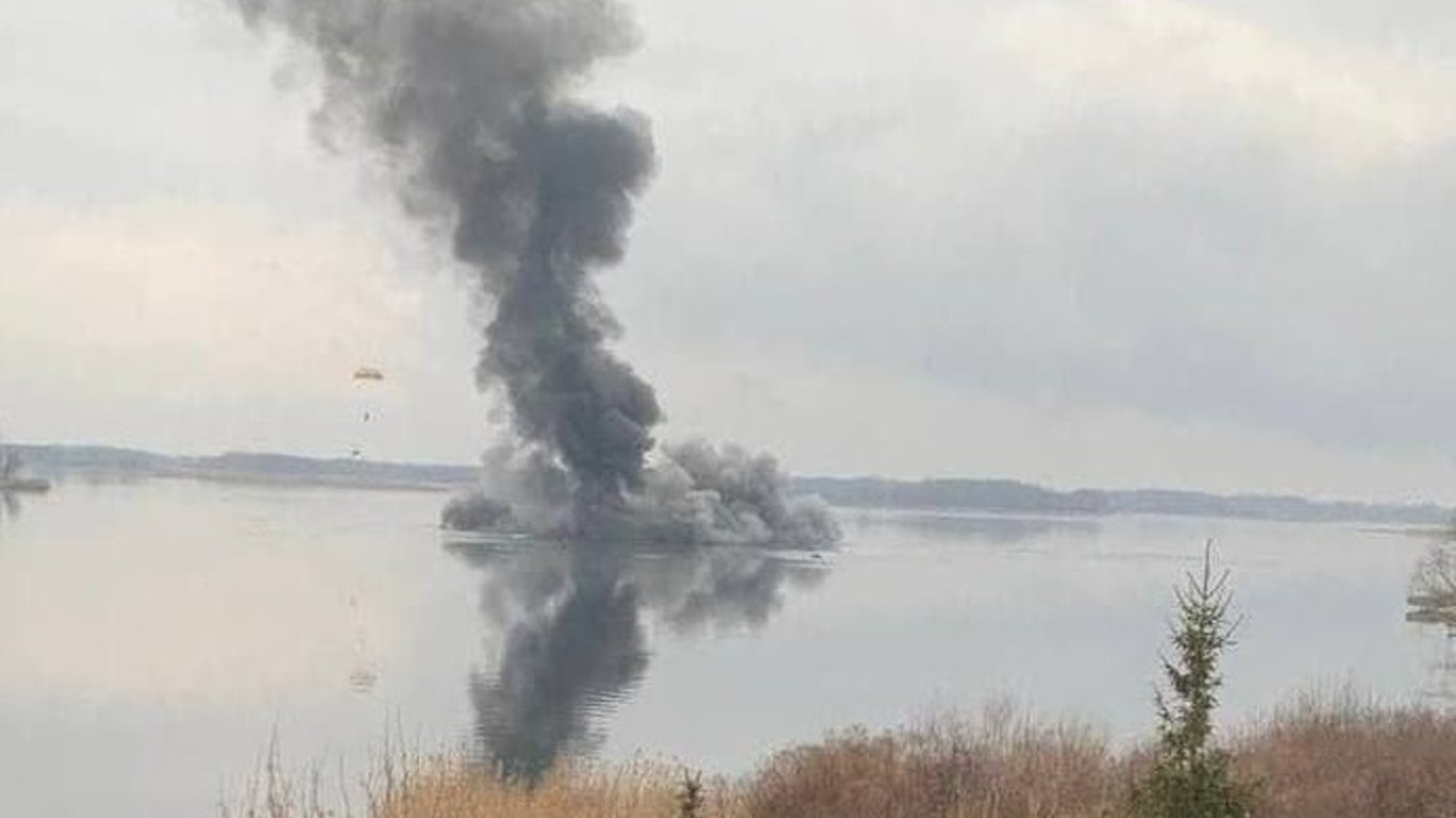 Українські військові збили російський гелікоптер над Вишгородом