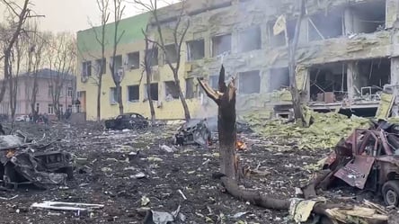 Оккупанты разбомбили роддом и детскую больницу в Мариуполе. Видео - 285x160