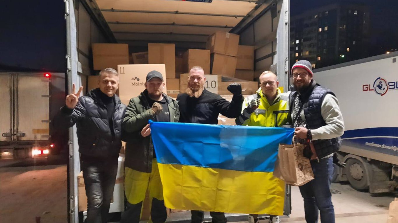 До Одеси прибула гуманітарна допомога з Німеччини