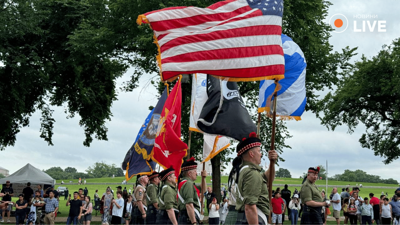 Парад в Америці. Фото: Новини.LIVE