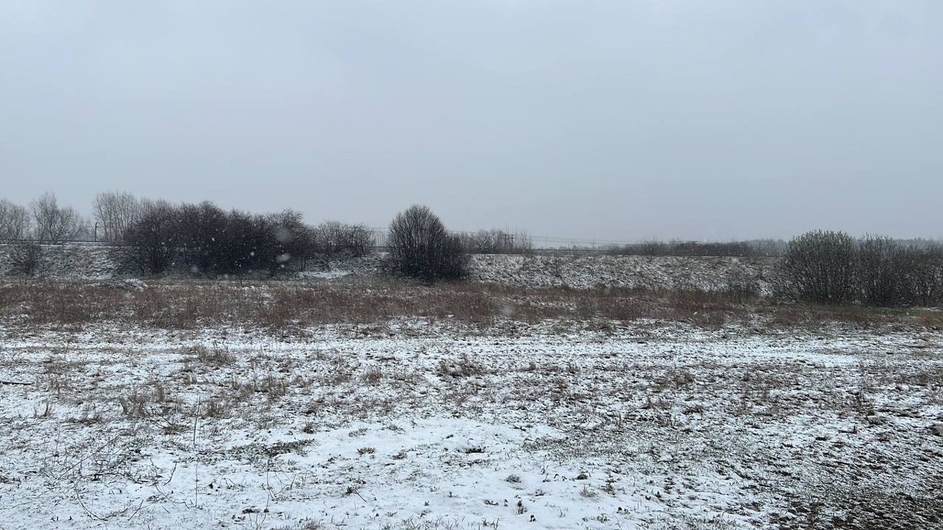Погода в Украине 5 апреля - на Ровенщине выпал снег