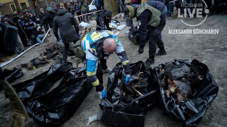 Чергові докази звірств: у Бучі знайшли тіла спалених цивільних. Фото - 285x160