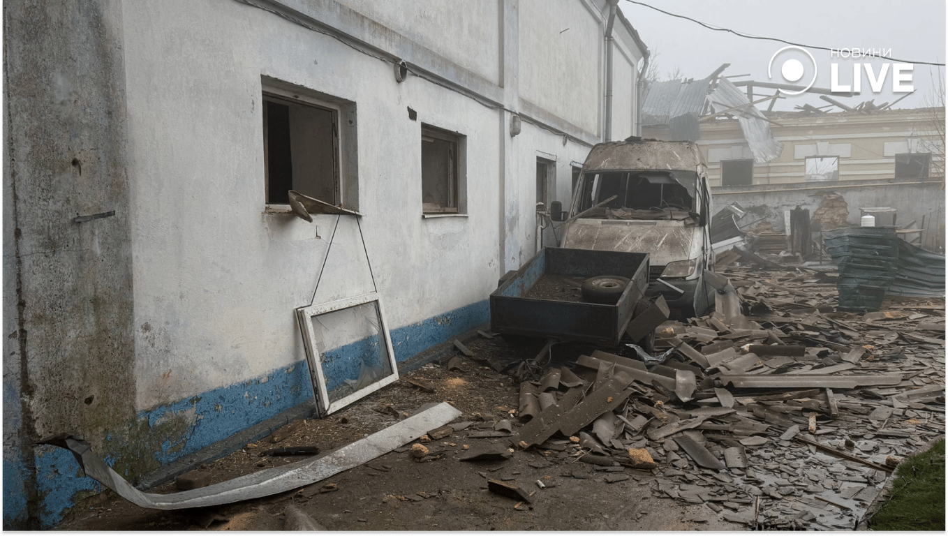 Удар по Одесі