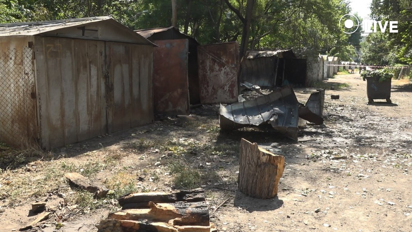 Наслідки обстрілу Одеси фото