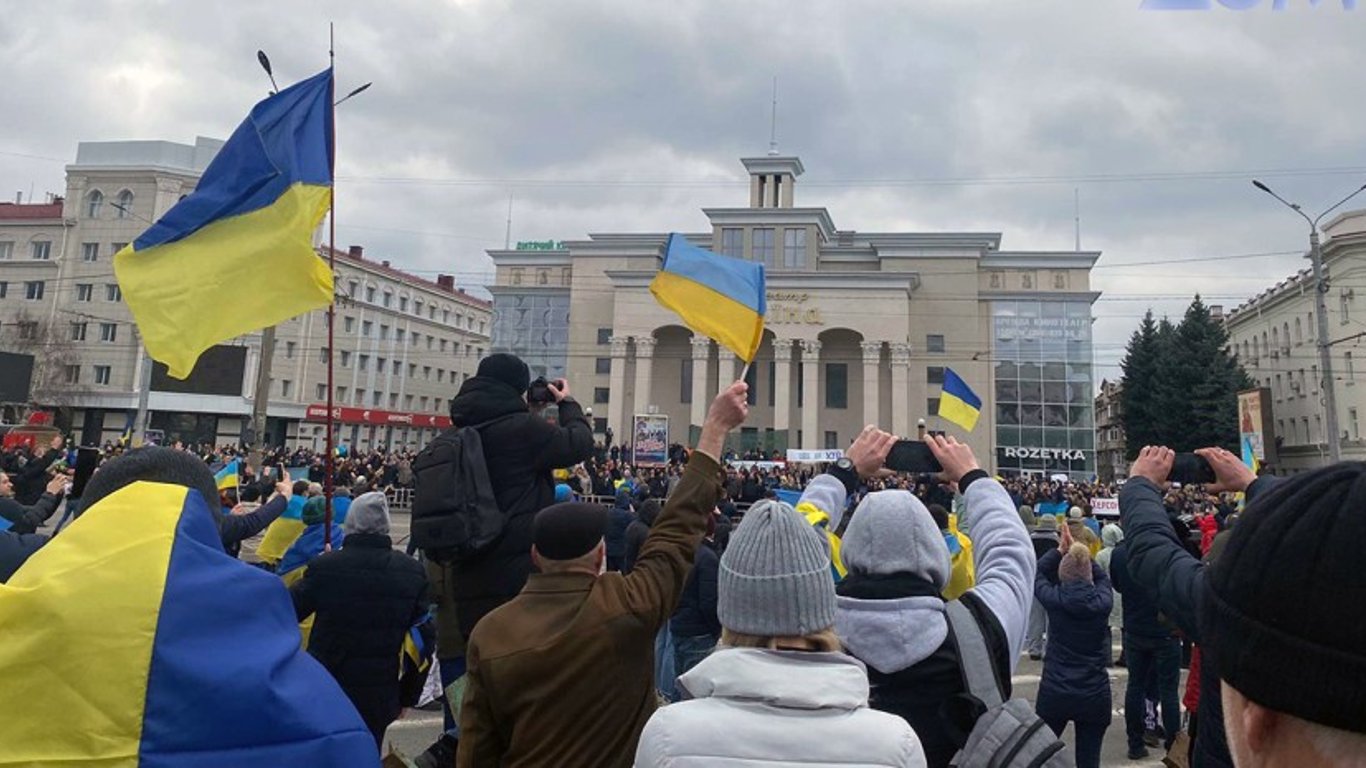 В Херсоне россияне блокируют украинскую гуманитарку